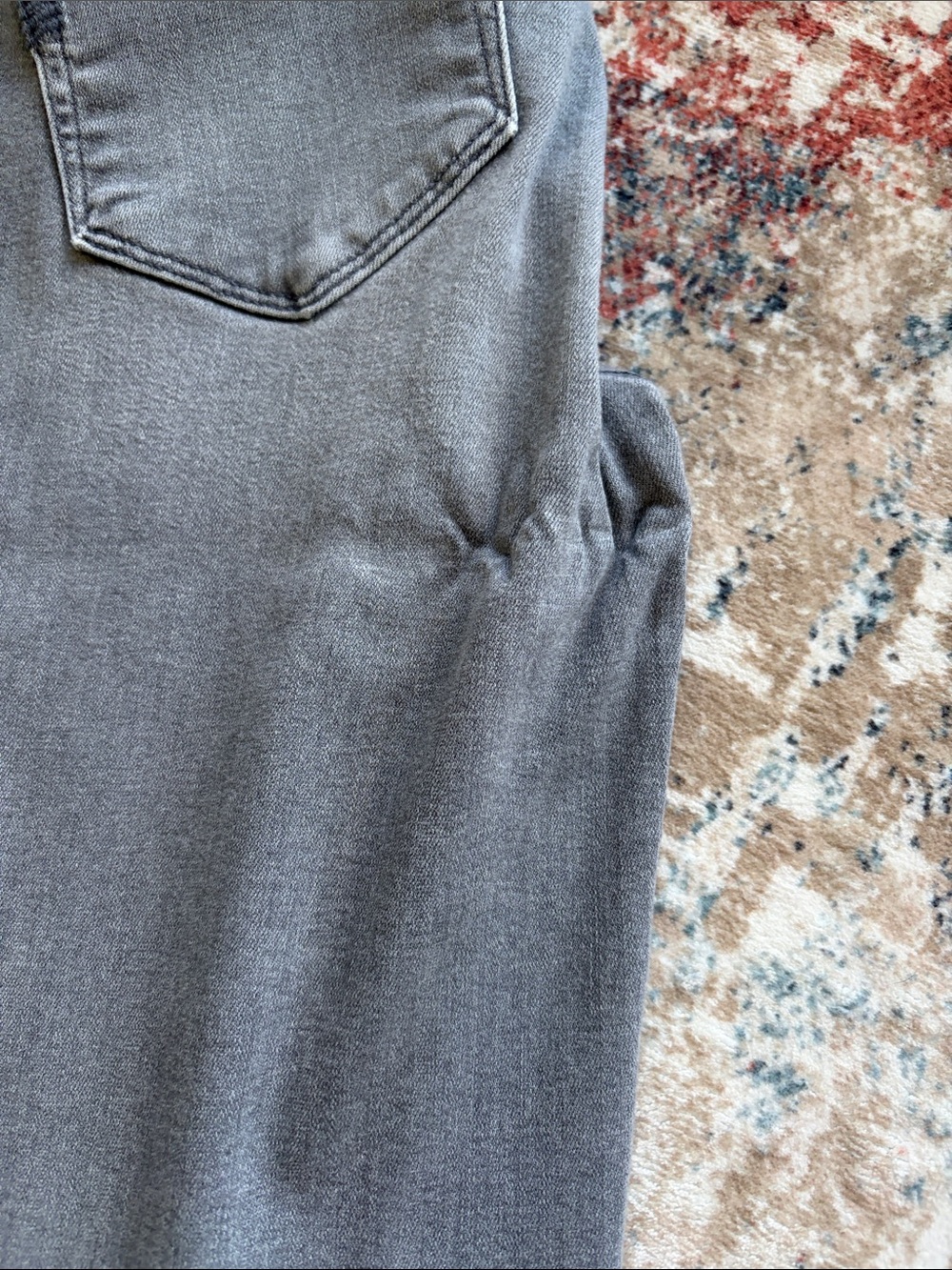 PAIGE Gray Skinny Jeans — Slim Fit Women's Denim - Picture 5 of 5